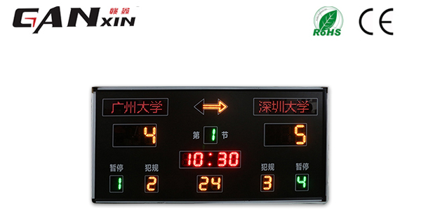 數(shù)電 籃球比賽24 秒計時器如何選購？